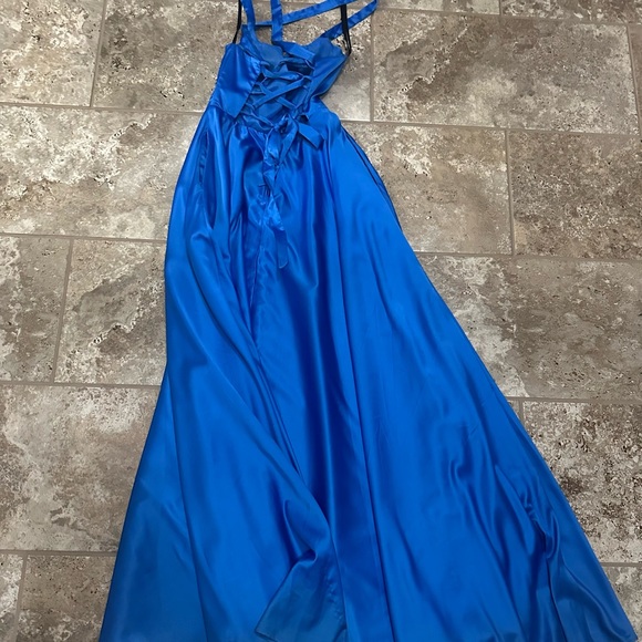 Blue Prom Dress - Picture 1 of 2